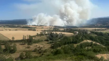 Incendie à Saint-Haon - Haute-Loire - 5 juillet 2026 - Feux de forêts et d'espaces naturels