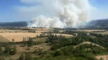Incendie à Saint-Haon - Haute-Loire - 5 juillet 2026 - Feux de forêts et d'espaces naturels