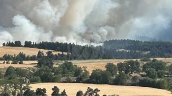 Incendie à Saint-Haon - Haute-Loire - 5 juillet 2026 - Feux de forêts et d'espaces naturels