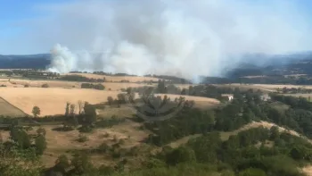 Incendie à Saint-Haon - Haute-Loire - 5 juillet 2026 - Feux de forêts et d'espaces naturels