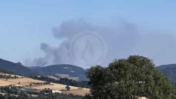 Incendie à Saint-Haon - Haute-Loire - 5 juillet 2026 - Feux de forêts et d'espaces naturels