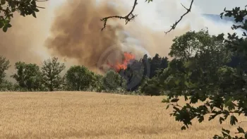Incendie à Saint-Haon - Haute-Loire - 5 juillet 2026 - Feux de forêts et d'espaces naturels