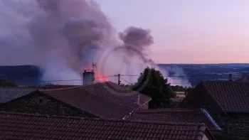 Incendie à Saint-Haon - Haute-Loire - 5 juillet 2026 - Feux de forêts et d'espaces naturels