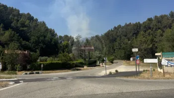 Incendie à La Penne-sur-l'Ouvèze - Drôme - 5 juillet 2026 - Feux de forêts et d'espaces naturels