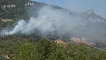 Incendie à La Penne-sur-l'Ouvèze - Drôme - 5 juillet 2026 - Feux de forêts et d'espaces naturels