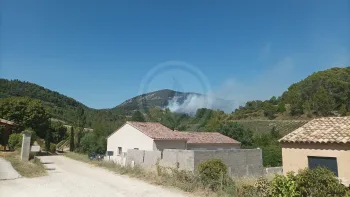 Incendie à La Penne-sur-l'Ouvèze - Drôme - 5 juillet 2026 - Feux de forêts et d'espaces naturels