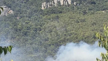 Incendie à La Penne-sur-l'Ouvèze - Drôme - 5 juillet 2026 - Feux de forêts et d'espaces naturels