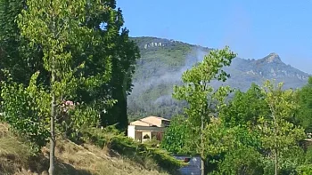 Incendie à La Penne-sur-l'Ouvèze - Drôme - 5 juillet 2026 - Feux de forêts et d'espaces naturels