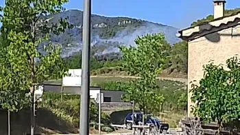 Incendie à La Penne-sur-l'Ouvèze - Drôme - 5 juillet 2026 - Feux de forêts et d'espaces naturels