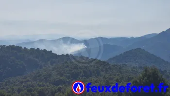 Incendie à La Penne-sur-l'Ouvèze - Drôme - 5 juillet 2026 - Feux de forêts et d'espaces naturels