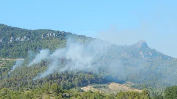 Incendie à La Penne-sur-l'Ouvèze - Drôme - 5 juillet 2026 - Feux de forêts et d'espaces naturels
