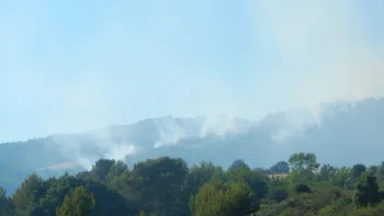Incendie à La Penne-sur-l'Ouvèze - Drôme - 5 juillet 2026 - Feux de forêts et d'espaces naturels