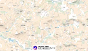 Incendie à Montagne (33) : les pompiers interviennent
