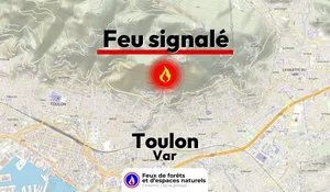 Incendie à Toulon (83) : le feu est éteint