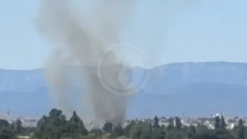 Incendie à Sauvian - Hérault - 5 juillet 2026 - Feux de forêts et d'espaces naturels