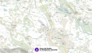 Incendie à Arandon-Passins (38) : les pompiers interviennent