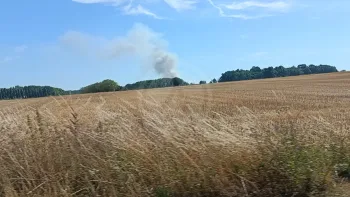 Incendie à Clef-Vallée-d'Eure - Eure - 5 juillet 2026 - Feux de forêts et d'espaces naturels