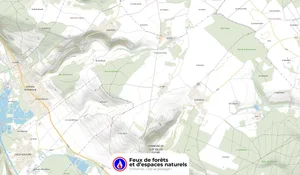 Incendie à Clef-Vallée-d'Eure (27) : les pompiers interviennent