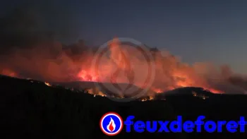 Incendie à Carlencas-et-Levas - Hérault - 5 juillet 2026 - Feux de forêts et d'espaces naturels