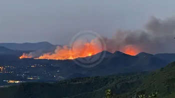 Incendie à Carlencas-et-Levas - Hérault - 5 juillet 2026 - Feux de forêts et d'espaces naturels