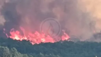 Incendie à Carlencas-et-Levas - Hérault - 5 juillet 2026 - Feux de forêts et d'espaces naturels