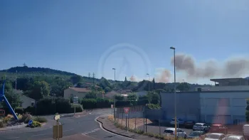 Incendie à Carlencas-et-Levas - Hérault - 5 juillet 2026 - Feux de forêts et d'espaces naturels