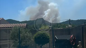 Incendie à Carlencas-et-Levas - Hérault - 5 juillet 2026 - Feux de forêts et d'espaces naturels