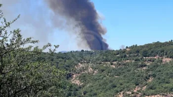 Incendie à Carlencas-et-Levas - Hérault - 5 juillet 2026 - Feux de forêts et d'espaces naturels