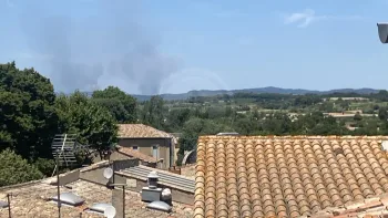 Incendie à Carlencas-et-Levas - Hérault - 5 juillet 2026 - Feux de forêts et d'espaces naturels