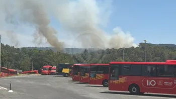 Incendie à Carlencas-et-Levas - Hérault - 5 juillet 2026 - Feux de forêts et d'espaces naturels