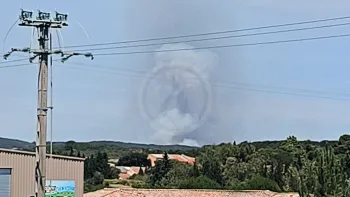 Incendie à Carlencas-et-Levas - Hérault - 5 juillet 2026 - Feux de forêts et d'espaces naturels