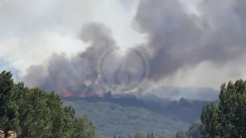 Incendie à Carlencas-et-Levas - Hérault - 5 juillet 2026 - Feux de forêts et d'espaces naturels