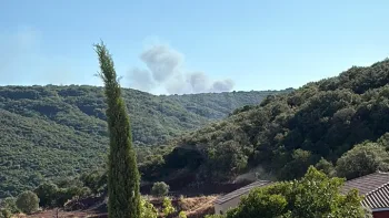 Incendie à Carlencas-et-Levas - Hérault - 5 juillet 2026 - Feux de forêts et d'espaces naturels