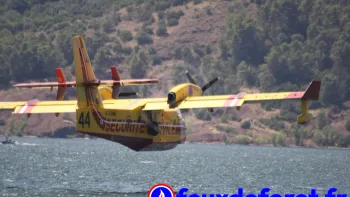 Incendie à Carlencas-et-Levas - Hérault - 5 juillet 2026 - Feux de forêts et d'espaces naturels