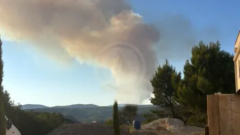 Incendie à Carlencas-et-Levas - Hérault - 5 juillet 2026 - Feux de forêts et d'espaces naturels