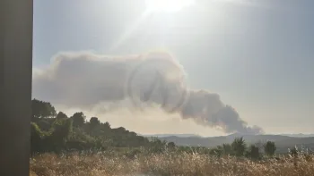 Incendie à Carlencas-et-Levas - Hérault - 5 juillet 2026 - Feux de forêts et d'espaces naturels