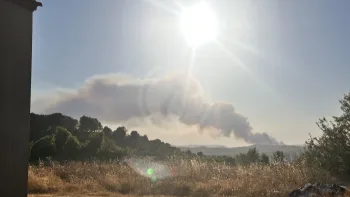 Incendie à Carlencas-et-Levas - Hérault - 5 juillet 2026 - Feux de forêts et d'espaces naturels