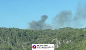 Incendie à Carlencas-et-Levas (34) : les pompiers interviennent