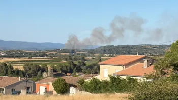 Incendie à Carcassonne - Aude - 5 juillet 2026 - Feux de forêts et d'espaces naturels