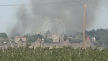Incendie à Carcassonne - Aude - 5 juillet 2026 - Feux de forêts et d'espaces naturels