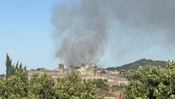 Incendie à Carcassonne - Aude - 5 juillet 2026 - Feux de forêts et d'espaces naturels