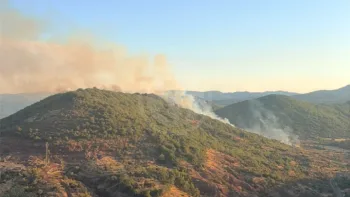 Incendie à Lunas-les-Châteaux - Hérault - 5 juillet 2026 - Feux de forêts et d'espaces naturels