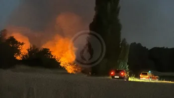 Incendie à Étoile-sur-Rhône - Drôme - 5 juillet 2026 - Feux de forêts et d'espaces naturels