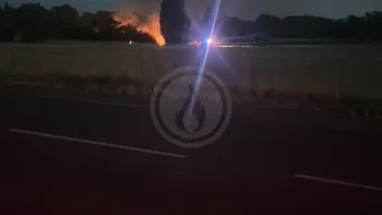 Incendie à Étoile-sur-Rhône - Drôme - 5 juillet 2026 - Feux de forêts et d'espaces naturels