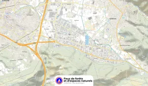 Incendie à Aubagne (13) : les pompiers interviennent