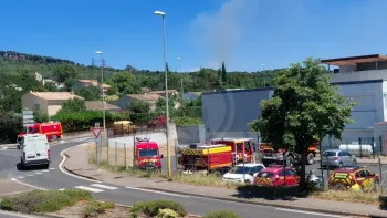 Incendie à Bédarieux - Hérault - 6 juillet 2026 - Feux de forêts et d'espaces naturels