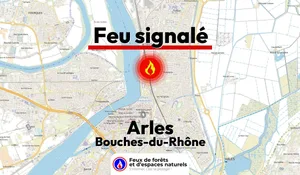 Incendie à Arles (13) : le feu est éteint