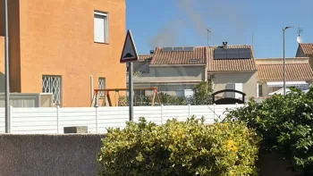 Incendie à Villeneuve-lès-Béziers - Hérault - 6 juillet 2026 - Feux de forêts et d'espaces naturels