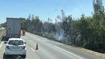 Incendie à Saint-Martin-de-Crau - Bouches-du-Rhône - 6 juillet 2026 - Feux de forêts et d'espaces naturels