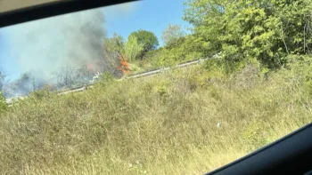 Incendie à Saint-Thibéry - Hérault - 6 juillet 2026 - Feux de forêts et d'espaces naturels